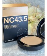 MAC Studio Fix Powder Plus Foundation - NC43.5 - w/puff FS ORIGINAL NIB ... - $27.67