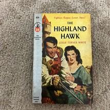 The Highland Hawk Historical Romance Paperback Book by Leslie Turner White 1953 - £9.59 GBP