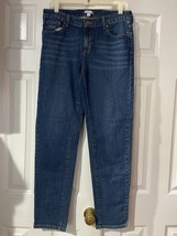 Garnet hill women straight   blue jeans pants  8 - $11.87