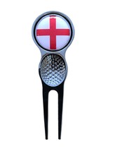 WALES, SCOTLAND, ENGLAND, IRELAND, UK DESIGN DIVOT TOOL AND GOLF BALL MA... - £5.90 GBP