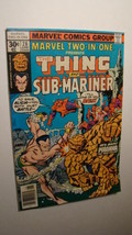 Marvel TWO-IN-ONE 28 *Nice Copy* Thing SUB-MARINER Vs Piranha 1976 - £3.98 GBP