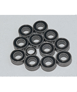 (12pcs) FUTABA FX-10 / FXT-10 Rubber Sealed Ball Bearing Set - $189.88 MXN
