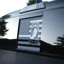 AnyStickerYouWant - POW MIA You are Not Forgotten USA American Flag Vinyl Decal  - $21.99