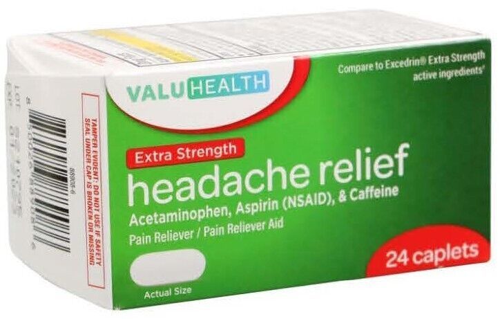 Extra Strength Headache Relief, 24 Caplets - $3.46