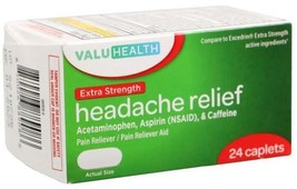 Extra Strength Headache Relief, 24 Caplets - £2.58 GBP