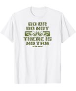 Star Wars - Do Or Do Not There Is No Try Yoda T-Shirt Tee - $14.99