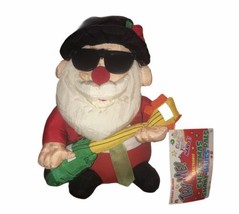 Christmas Shaky Blues Pals Rock &amp; Roll Santa Claus Vintage (Works Great) - £36.58 GBP