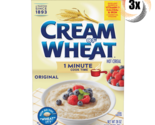 3x Boxes Cream Of Wheat Original 1 Minute Hot Cereal | 28oz | Fast Shipping - £32.32 GBP