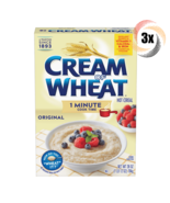 3x Boxes Cream Of Wheat Original 1 Minute Hot Cereal | 28oz | Fast Shipping - $39.85