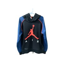Air Jordan Boys Size Medium 10 12 Long Sleeve Pullover Hoodie Sweatshirt... - £17.82 GBP