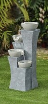 Jeco FCL160 Four-Tiered Modern-Style Water Fountain - £139.70 GBP