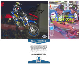 Justin Barcia Supercross Motocross signed 8x10 photo proof Beckett autographed_ - £85.04 GBP