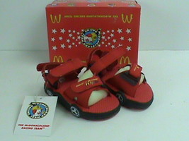 McDonalds Mcdonald Land Racing Team Childrens Sandals Size 8 Advertising... - $10.88