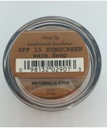 New bareMinerals Original Foundation SPF 15 Sunscreen Warm Deep 2g / 0.06oz - £7.07 GBP