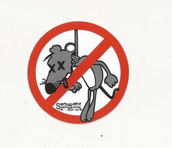 AFL UNION IBEW UA IRONWORKERS BOILERMAKERS Classic UNION HANGING RAT STI... - $4.00