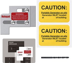Generator Interlock Kit Compatible with Square D QO &amp; Homeline Indoor or Outdoor - £34.28 GBP