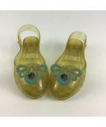 Disney Princess Elena Of Avalor Dress Up Shoes Adjustable Royal Ball Sli... - $18.84 CAD