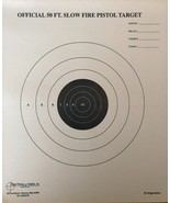 B-2 targets for 50 Foot Slow Fire Pistol distance - (100) paper-black bu... - $459.34 MXN