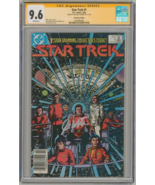 William Shatner SIGNED CGC SS 9.6 Star Trek #1 / Georger Perez Cover Art - $494.99