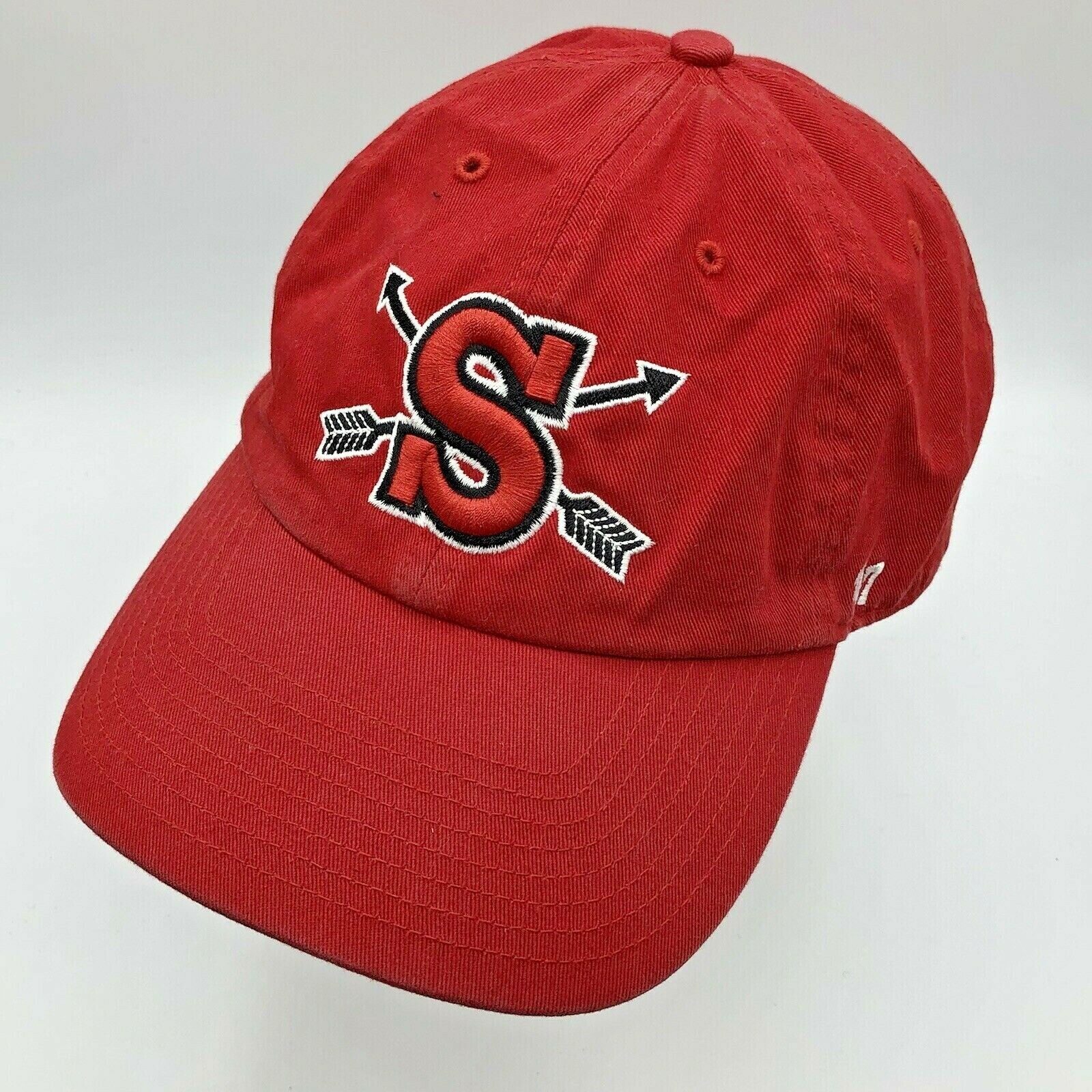 St Sebastians Arrows Prep School Red Adjustable Strapback Hat Cap Needha... - $19.79