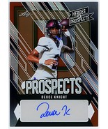DEUCE KNIGHT 2024 Leaf Heroes &amp; Prospects Football Autographs AP-DK1 Bro... - $1,406.42 MXN