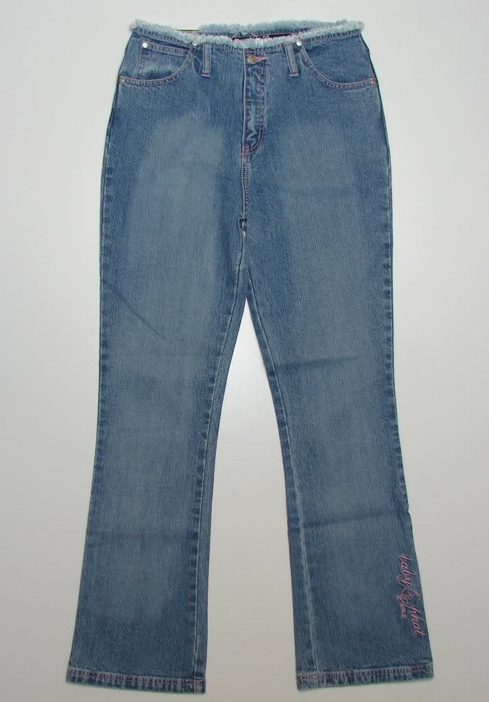 Baby Phat Stretch Blue Denim Jeans Youth Girls 16 Waist 29 NWT $45 - £23.80 GBP