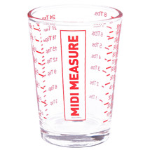 Appetito Midi Measure Glass 125mL - £36.32 GBP