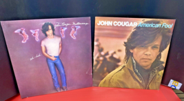 LOT OF 2 John Cougar Mellencamp LPs :  Uh-Huh, American Fool - £15.91 GBP