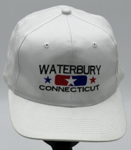 Dad Hat Golf Cap Adjustable Waterbury Connecticut Embroidered Strapback - £9.41 GBP