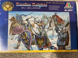 ITALERI # 6023 Russian Knights XII-XIII Century 1/72 Scale Model Set - $15.00