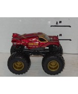 Hot Wheels Monster Jam Truck Marvel IRON MAN 1:64 Scale Rare - $288.63 MXN