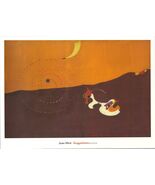 JOAN MIRO "Landscape (The Hare)" (Paysage [Le lièvre]) 26" x 36" Offset ... - $136.62