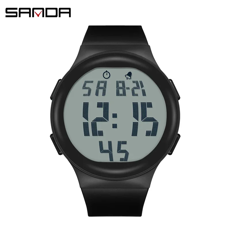 2151 Top Brand Sports Men Watches Fashion Countdown Waterproof LED Digit... - £15.14 GBP