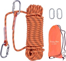 Climbing Rope, 12 Mm Static Climbing Rope, 32Ft(10M) 65Ft(20M) 100Ft(30M) - $29.99