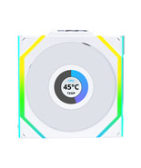 Lian Li UNI Fan SL-LCD Wireless 120 (Reverse Blade) ARGB Fan, 1.6 inch L... - $96.34