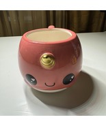 Pink Gold Narwhal Unicorn Mug - Unicorn of the Sea - Glitter Galaxy - $7.93