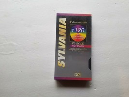New Sylvania SX-Gold T-120 Blank VHS Tape - $4.44