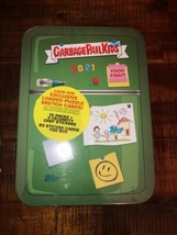 2021 Topps Garbage Pail Kids Series 1 Food Fight Collectible Tin GREEN New - £31.29 GBP