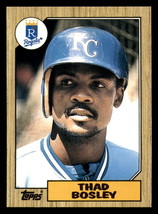 1987 Topps Traded #7T Thad Bosley EX/NM Royals  ID:28151 - $1.67