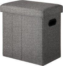 Cosyland Ottoman With Storage Collapsible Fabric Ottoman-, 16.5X16.5X10.6In - $37.97