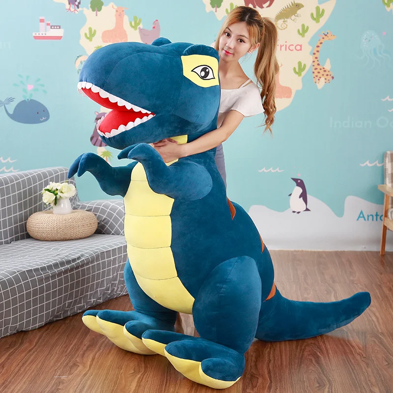 Hot Huggable Cartoon Dinosaur Plush Toys Hobbies Huge Tyrannosaurus Rex Plush - £16.44 GBP+