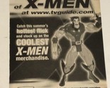 X-Men Merchandise Print Ad Advertisement  TPA19 - $5.93