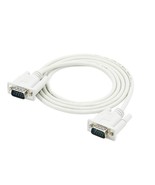 Db9 9 Pin Male To Vga Video 15 Pin Male Serial Port Cable Rs232 1.35M/4.... - £12.57 GBP