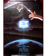 1982 Original Vintage Movie Poster E.T. Extra-Terrestrial Spielberg Barr... - £59.49 GBP