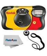 Kodak Fun Saver Single Use Camera / 27 Exp Roll + Hand Strap + Cloth - £32.23 GBP