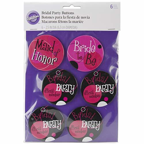 Wilton Bridal Party Buttons - $1.72