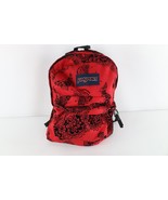Vintage Jansport Distressed Spell Out Flower of Life Butterfly Backpack ... - $54.40