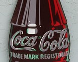 Rare Mint Signed Ande Rooney Metal Coke Bottle 44&quot; Tall Numbered 413/5000  - $1,385.99