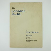 Canadian Pacific Railway Tour Book Canada Mountains Prairies Rivers Anti... - $99.99