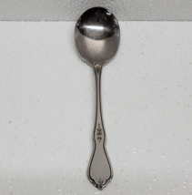 Oneida Morning Blossom Profile Stainless Flatware Soup Spoon Replacement - £6.64 GBP